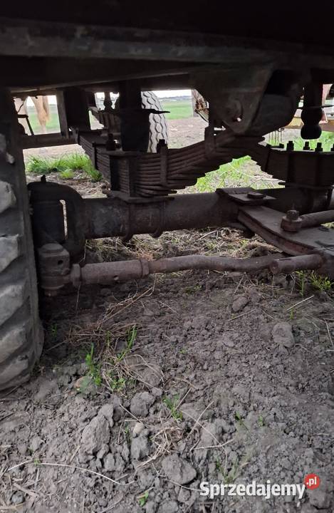 Przyczepa z rozrzutnika dwuosiowego sztywna nowa Lubliniec