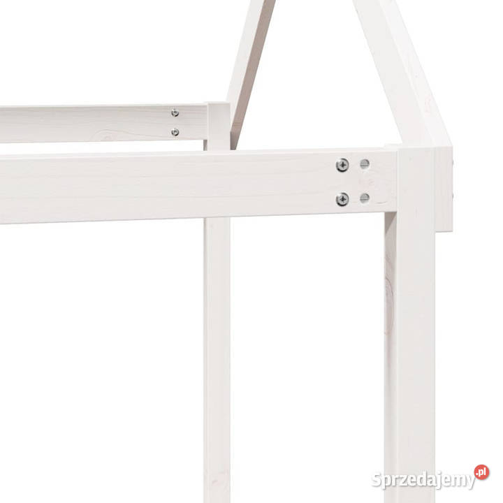 Daszek do łóżka dziecięcego biały 217x955x159 Dla Dziecka Warszawa
