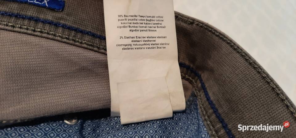 Jeansy męskie Pioneer szare W35L34 3762 37 Czeladź sprzedam