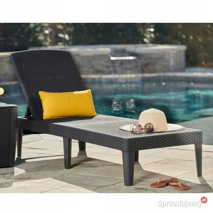 Leżak ogrodowy SKŁADANY REGULOWANY Jaipur Turek