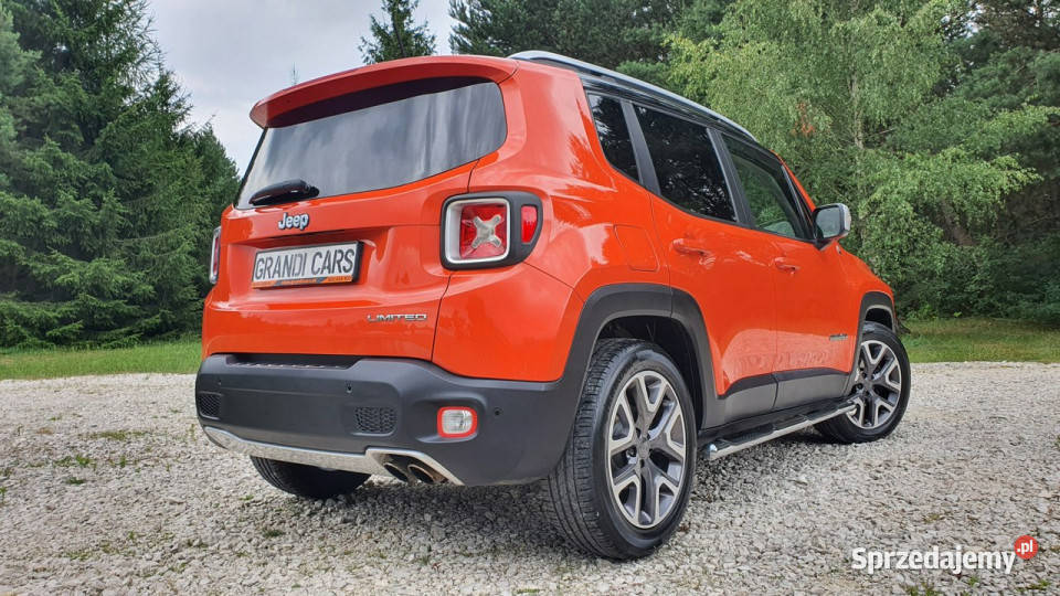 Jeep Renegade 14T 140 LIMITED Navi Skóra KeyLess wielofunkcyjna kierownica Chmielnik sprzedam