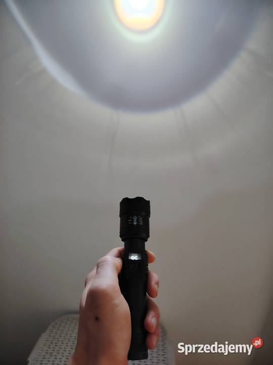 Latarka LED o dużej mocy 2000 lm USB Żyrardów