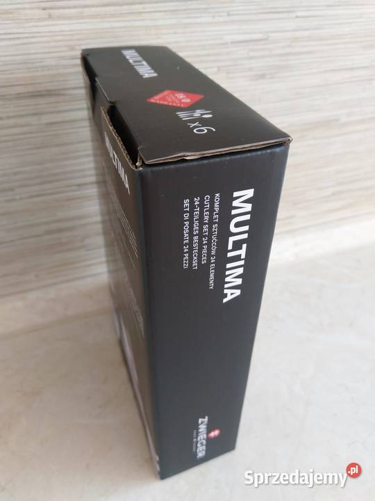 NAJTANIEJ Zestaw Stołowy Sztućców Multima 24el Sztućce