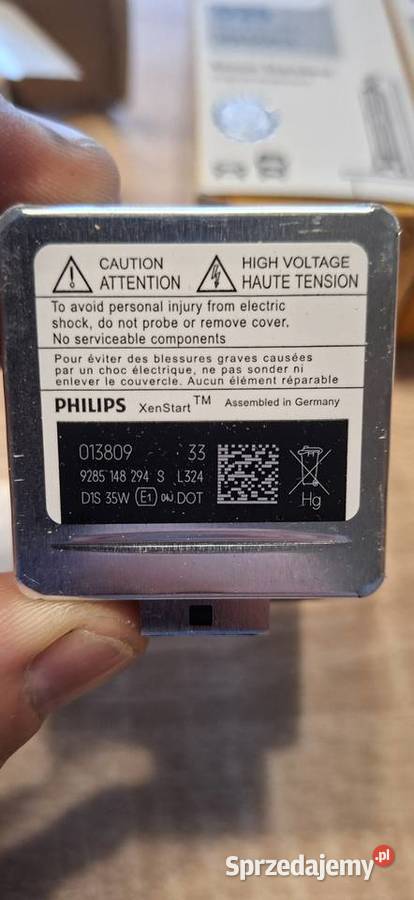 Żarniki xenonem D1S D2S PHILIPS Szubin