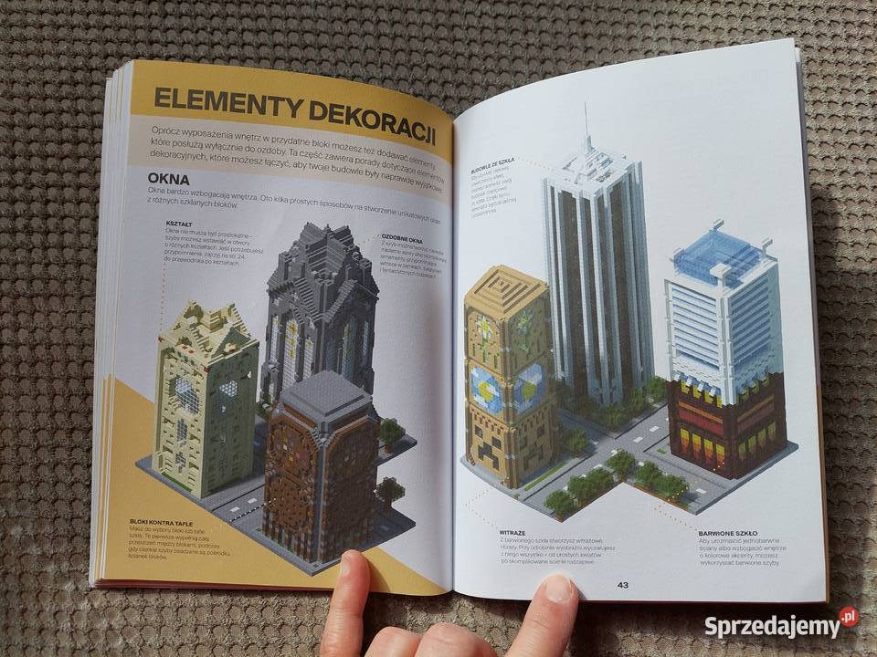 MINECRAFT kolekcja podręczników gracza w etui małopolskie Kraków