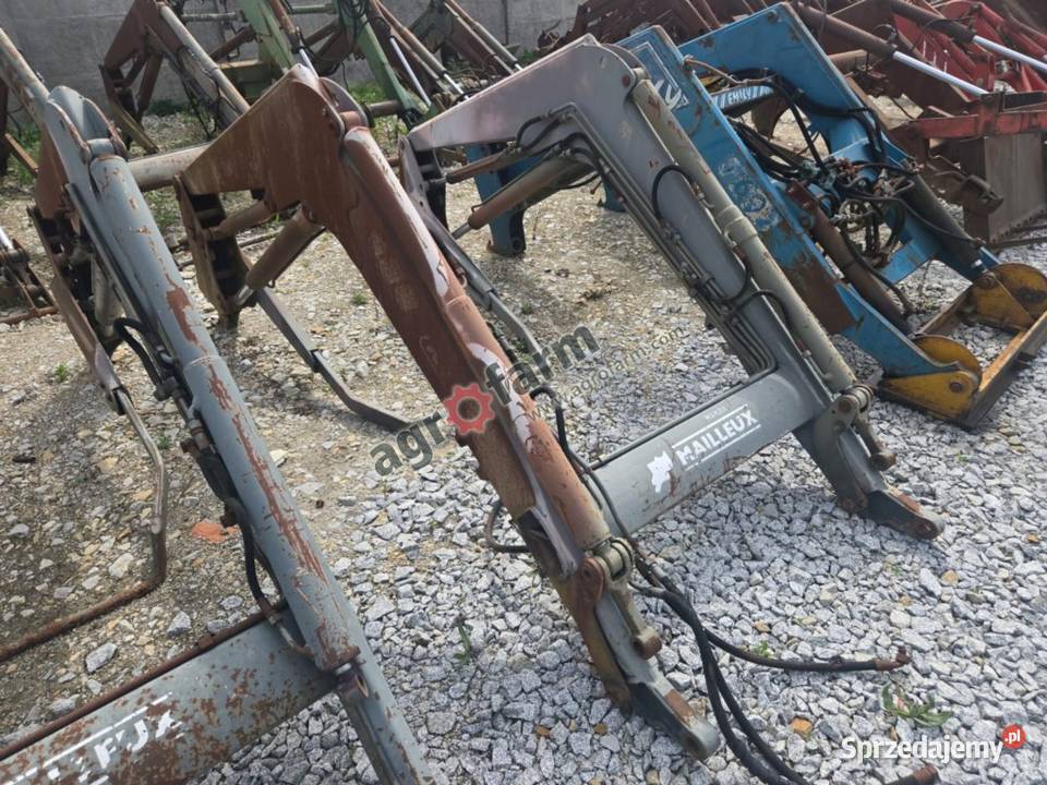 Ładowacz czołowy Mailleux MX 100 Osprzęt roboczy