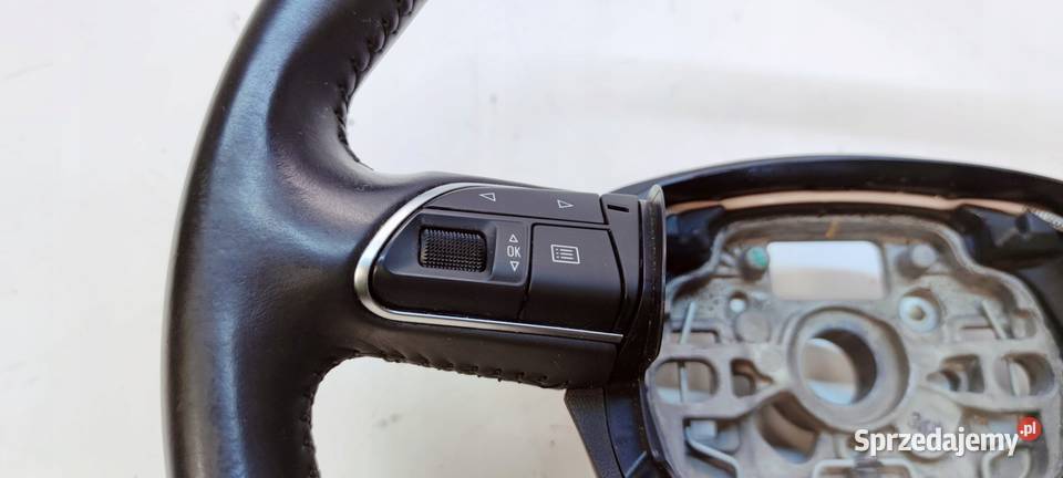 KIEROWNICA SKÓRA MULTIFUNKCJA AUDI A6 C7 A7 Przystajń