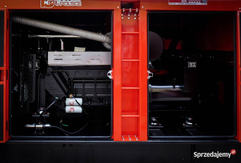AGREGAT GENERATOR PRĄDOTWÓRCZY WYCISZON 500KVA