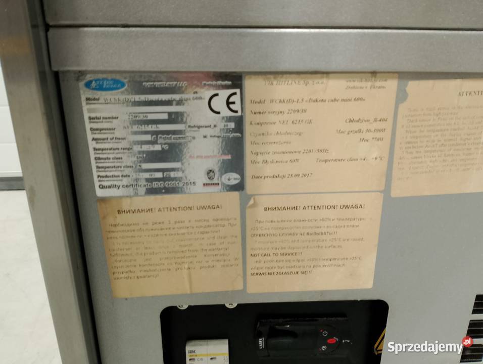 Witryna chłodnicza WchK Dacota Cube Mini15 Wrocław