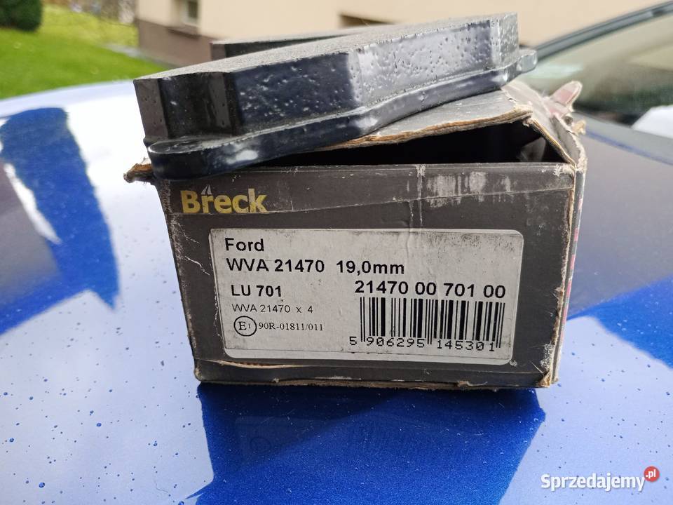 Klocki hamulcowe Ford Frysztak