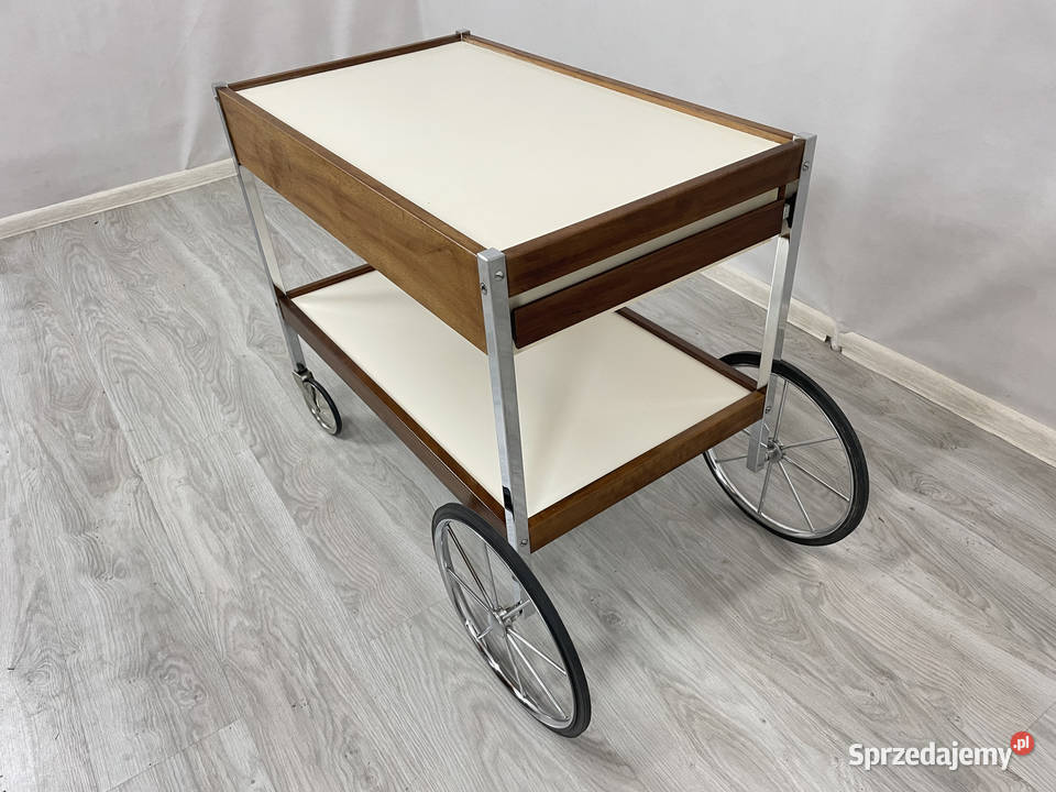 Stolik Barek Design Bauhaus Chrom Art Deco 1960 łódzkie Łódź