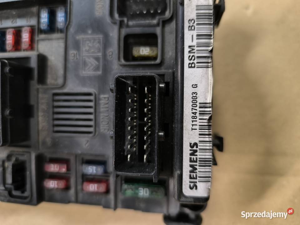 Moduł BSMB3 T118470003 CITROEN C5 skrzynka Pszczyna