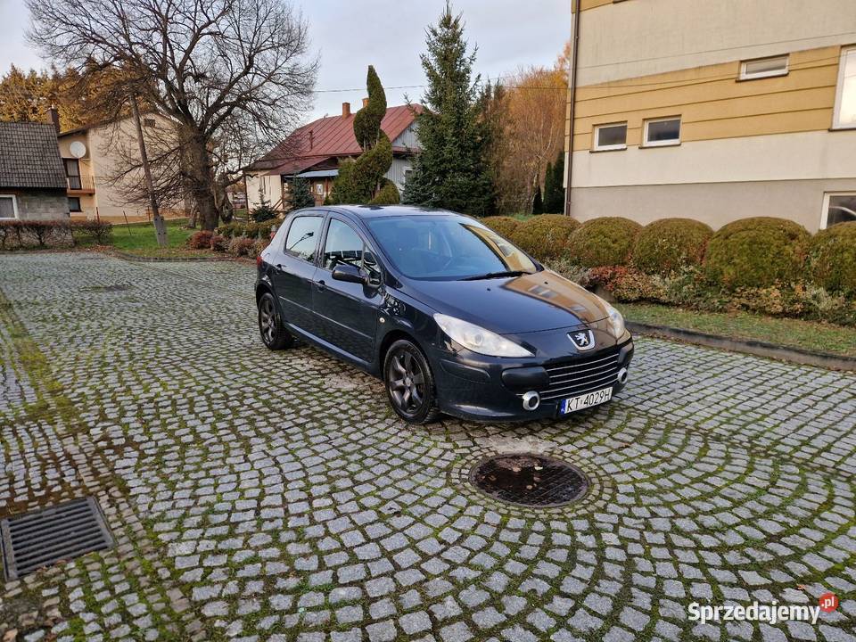 Peugeot 307 Lift 16 HDI Niski Przebieg szary sprzedam