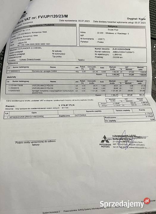 Mitsubishi Outlander 2 Lublin