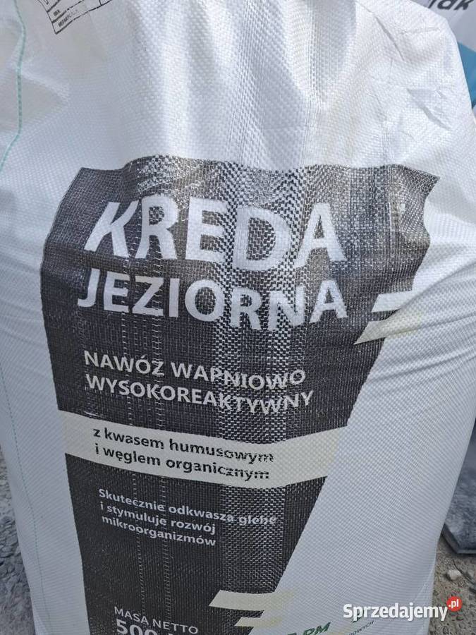 Wapno granulowane kredowemagnezowe Czarna kreda Nawozy i ŚOR Fajsławice