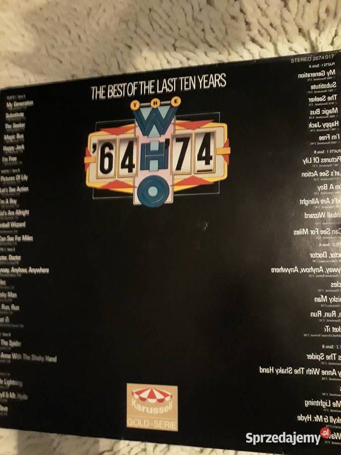 The WHO legenda psychodelicznego rocka rock Płyty i kasety Rzeszów