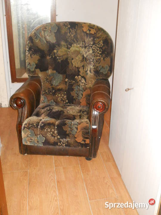 Niepowtarzalny  Fotel  PRL  Vintage  Retro  Stylowy