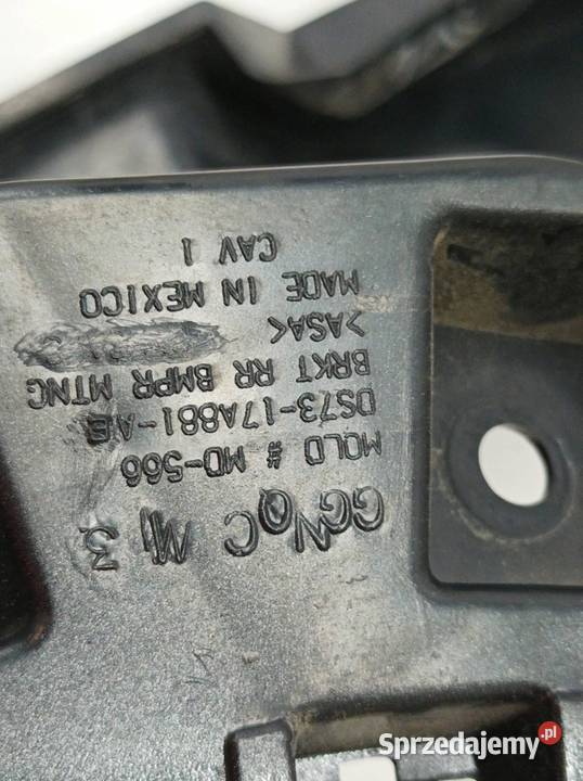 ŚLIZG ZDERZAKA TYŁ KOMPLET DS7317B861AB