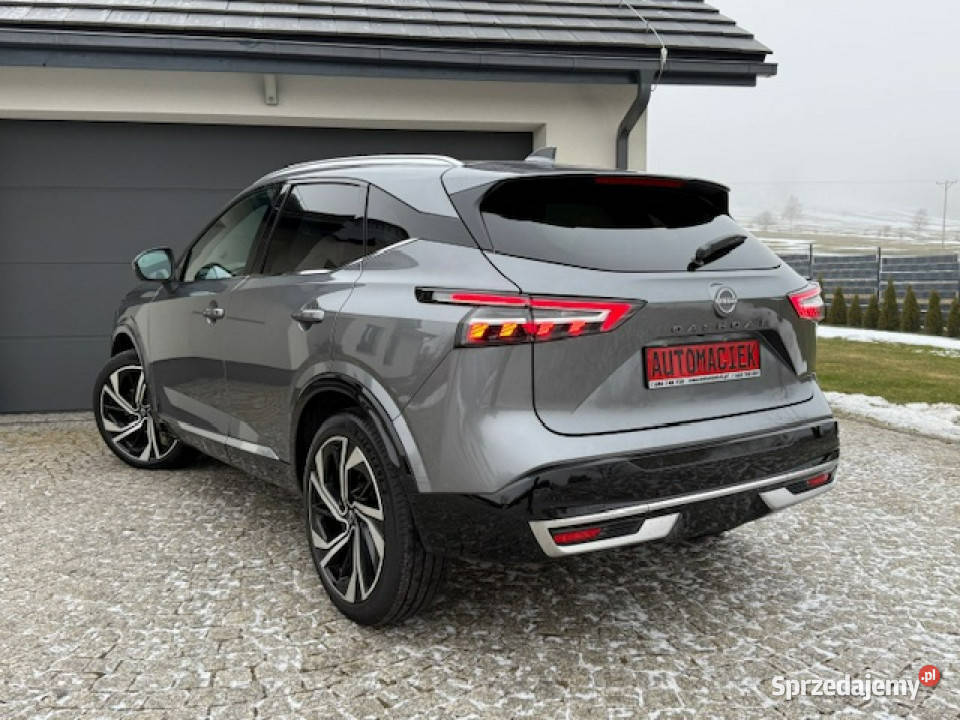Nissan Qashqai TEKNA Full masaże Head up Blisy 4/5 dolnośląskie Kamienna Góra