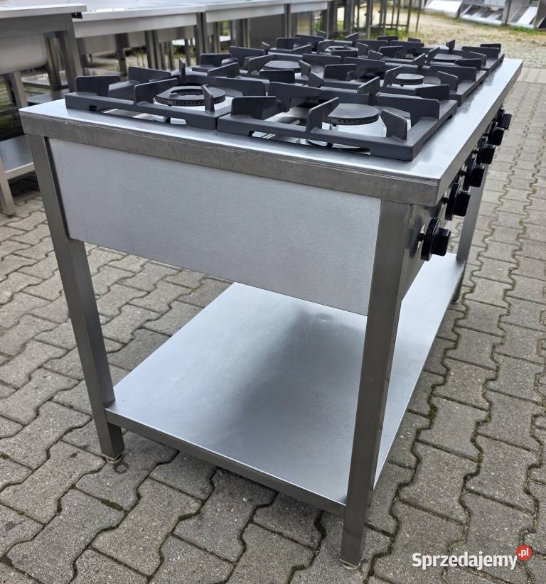 Kuchnia Gazowa 6 Palnikowa STALGAST Moc 325 kW Gastronomia wielkopolskie Nowe Skalmierzyce