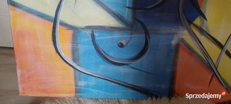 obraz 95492 plótno podpisany Kubistyczny