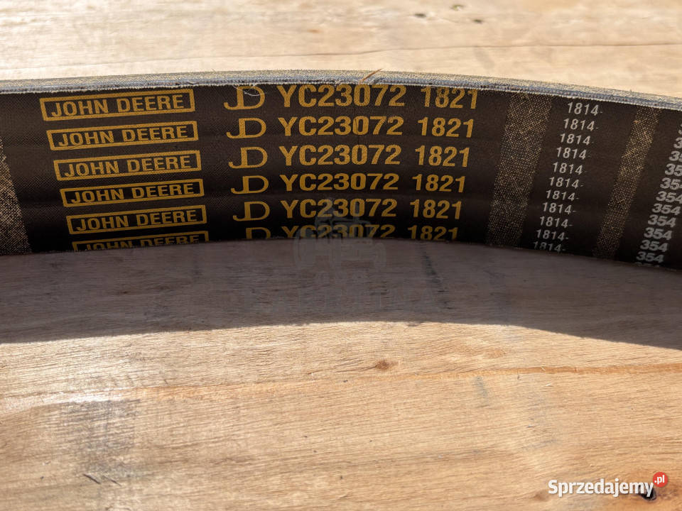 John Deere YC23072 Pasek klinowy długość Jastrzębniki