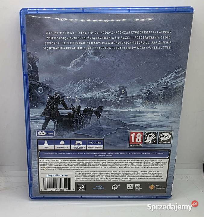 Gra God Of War Ragnarok 45 Elbląg