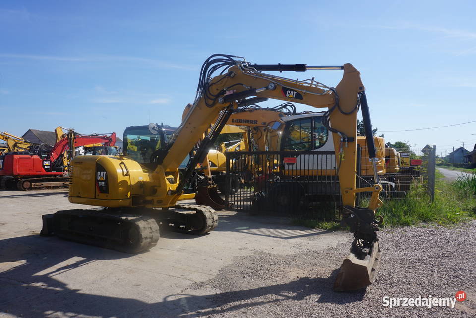 Minikoparka CAT 308 E 2CR 2018 nie świętokrzyskie Jeziorko