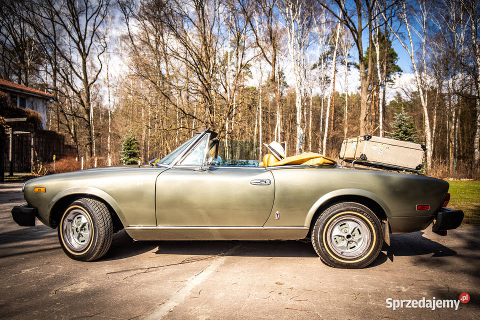 fiat 124 spider 20 pełna odbudowa Konstancin-Jeziorna