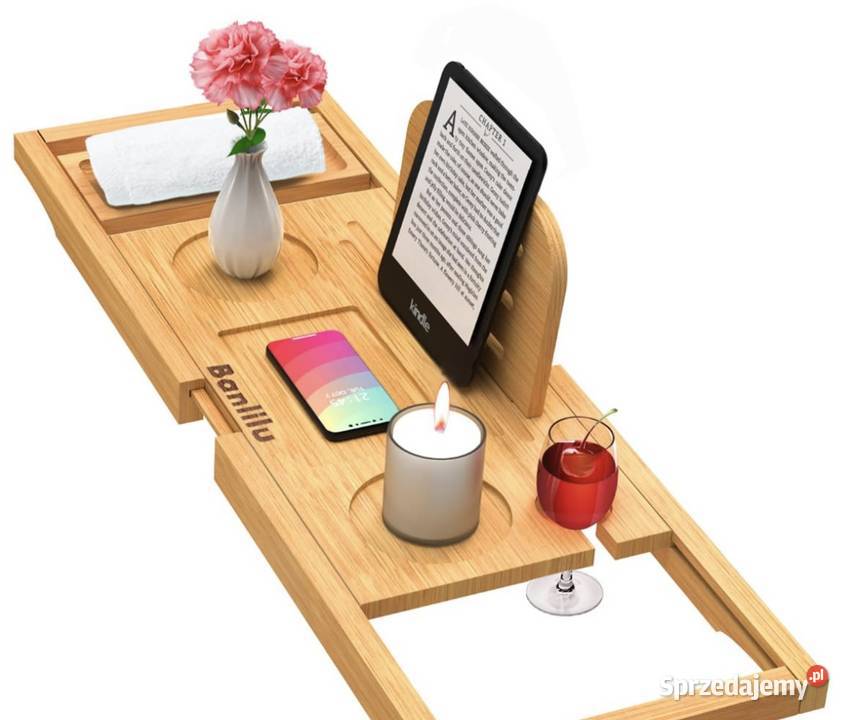 Półka na wannę drewnianą Banilu Premium Bath Mieleszyn