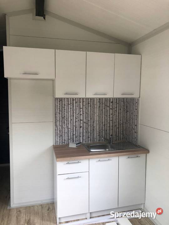 Domek mobilny całoroczny ocieplony 600x300 nowy Dom i Ogród Tarczyn sprzedam