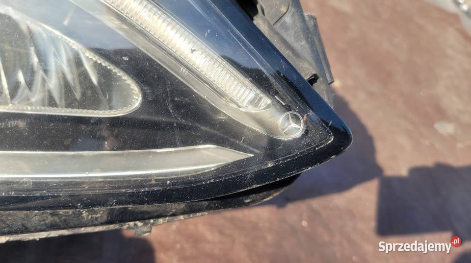 LAMPA PRAWA PRZÓD REFLEKTOR MERCEDES W205 FULL osobowe Lampy przednie Ruda Śląska sprzedam