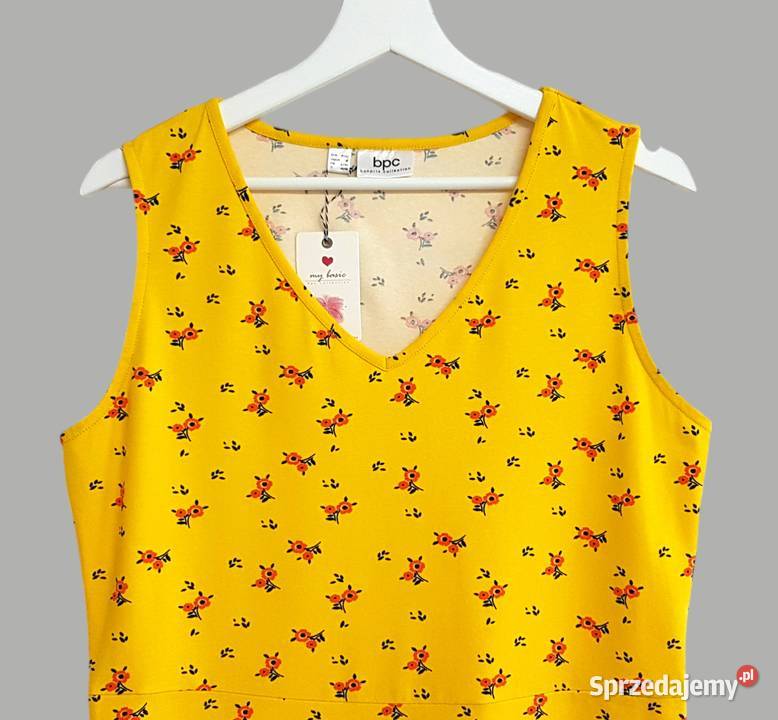 Damska sukienka bawełniana letnia żółta na małopolskie Chrzanów sprzedam