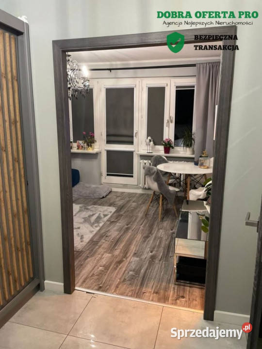 Mieszkanie 3 pokoje o pow 595m2 Gdańsk Morena