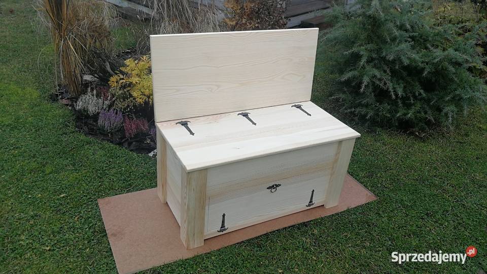 Zestaw mebli do przedpokoju skrzynioławka szafka 145cm