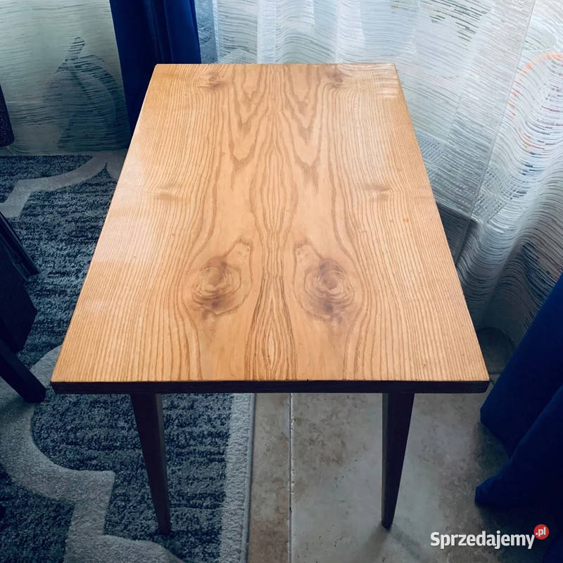 Stolik kawowy Vintage kolor jasnego drewna