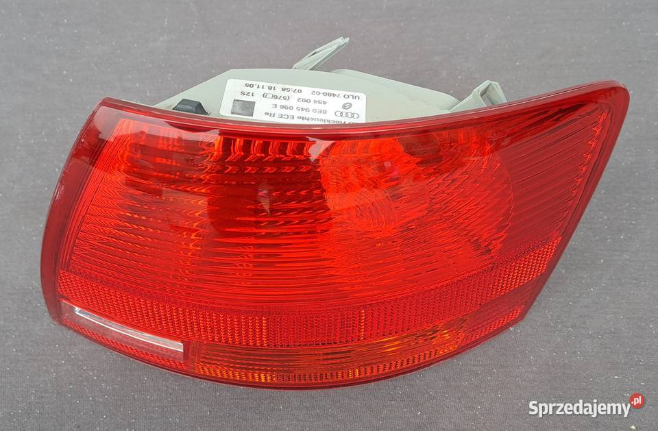 8E9945096E lampa tylna prawa Audi A4 B7 Avant Mielęcin