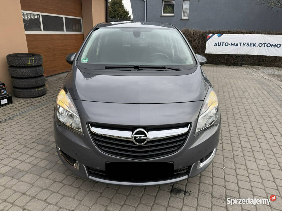 Opel Meriva 14 120 Klimatronik Serwis 2xPDC II śląskie Orzech