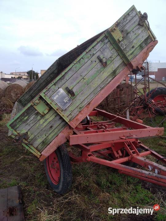 Przyczepa Welger wywrotka Przyczepy rolnicze wielkopolskie Gostyń