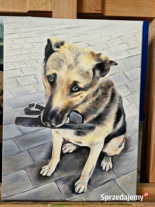 Portret ze zdjęcia na zamówienie olej na płótnie Nowy Sącz
