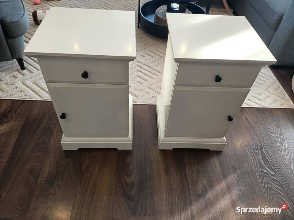 Sypialnia Łóżko 2 szafki nocne IKEA wielkopolskie Ostrów Wielkopolski sprzedam