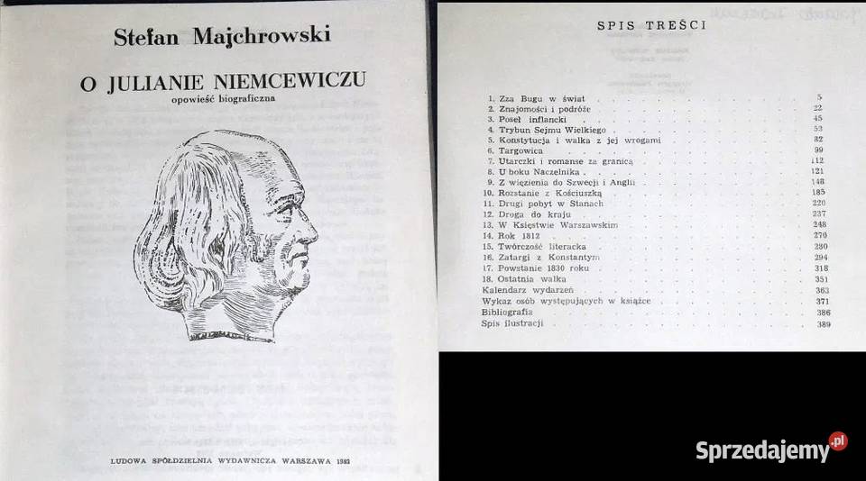 O Julianie Niemcewiczu Stefan Majchrowski twarda lubelskie Chełm