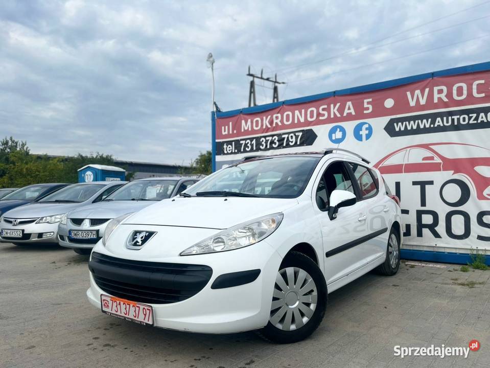 Peugeot 207sw 16 HDI 2007 Klima Panorama Zamiana Wrocław