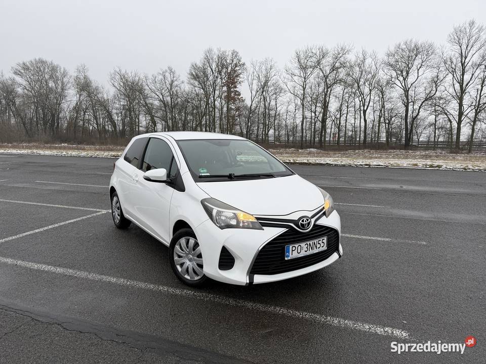 Toyota Yaris VAN 10 69 2015 Salon FV23 270000km wielkopolskie Poznań
