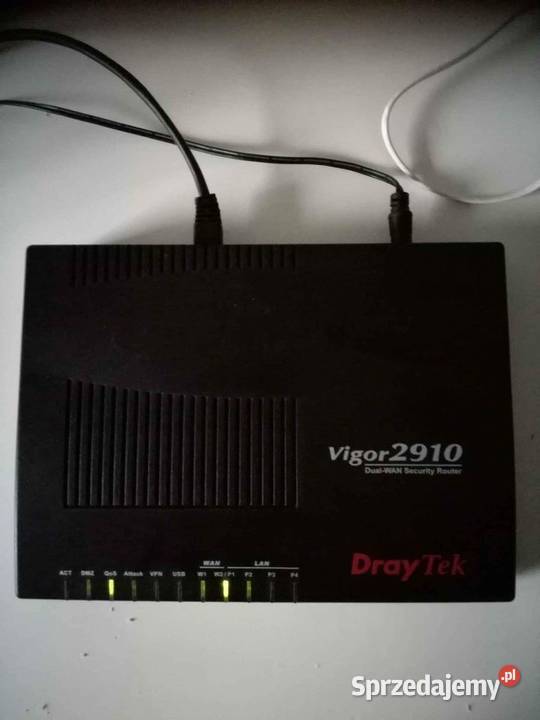 Router Draytek 2910 DualWAN Internet i komunikacja pomorskie