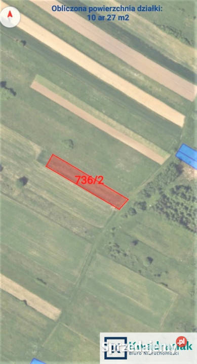 Działka Pobiedno 1028m2 sprzedam