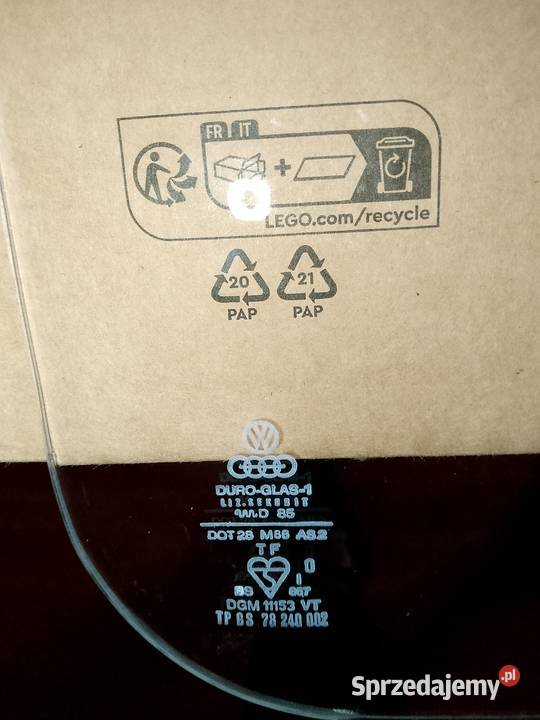 SZYBA BOCZNA VOLKSWAGEN WYMIARY 566X407 Leżajsk