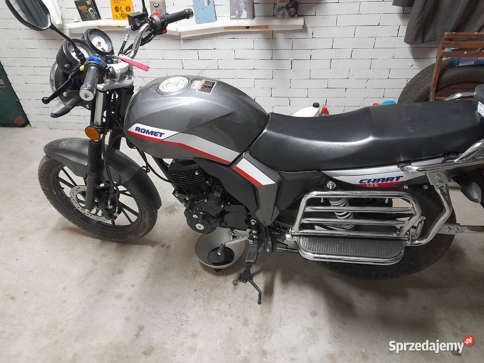 Romet Chart 125 uszkodzony 2025r uszkodzony Wrocław