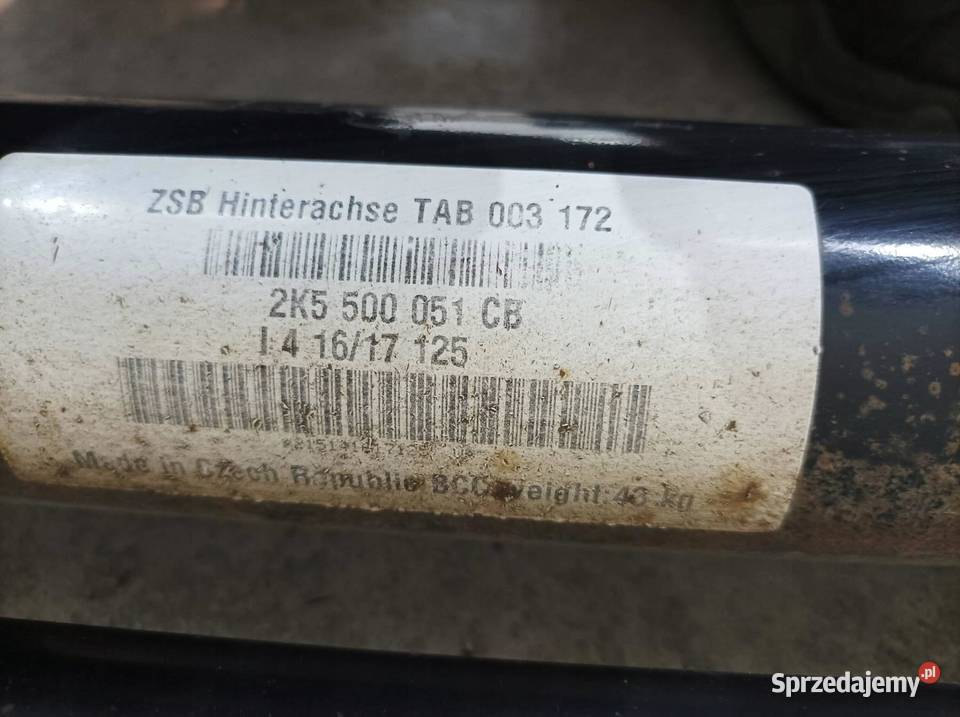 BELKA ZAWIESZENIA TYŁ LIFT 2K5500051CB VW