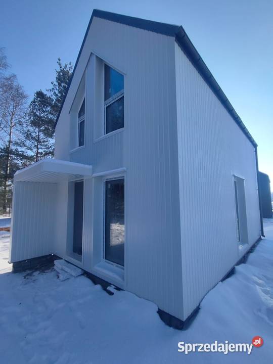 Domek CAŁOROCZNY z projektem budowlanym 4699m2 Wejherowo
